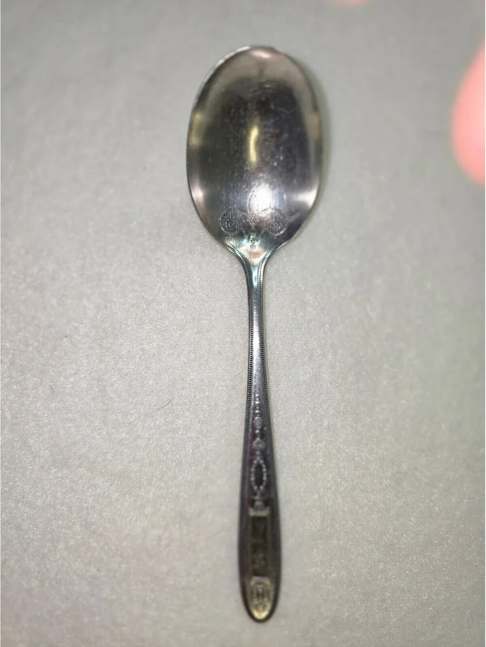 Oneida Community Plate Adam 1917 Pattern Silverplate Teaspoon 6.25” No Monogram